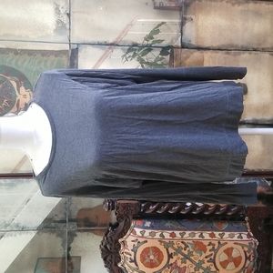 Zella 3/4 Sleeve Shirt Confortable Gray